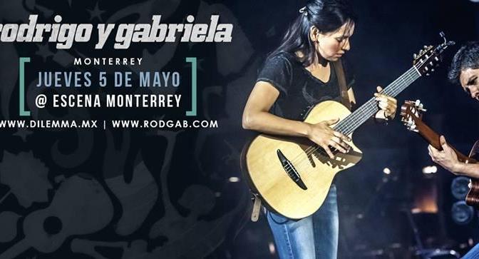 Rodrigo y Gabriela vuelven a Monterrey
